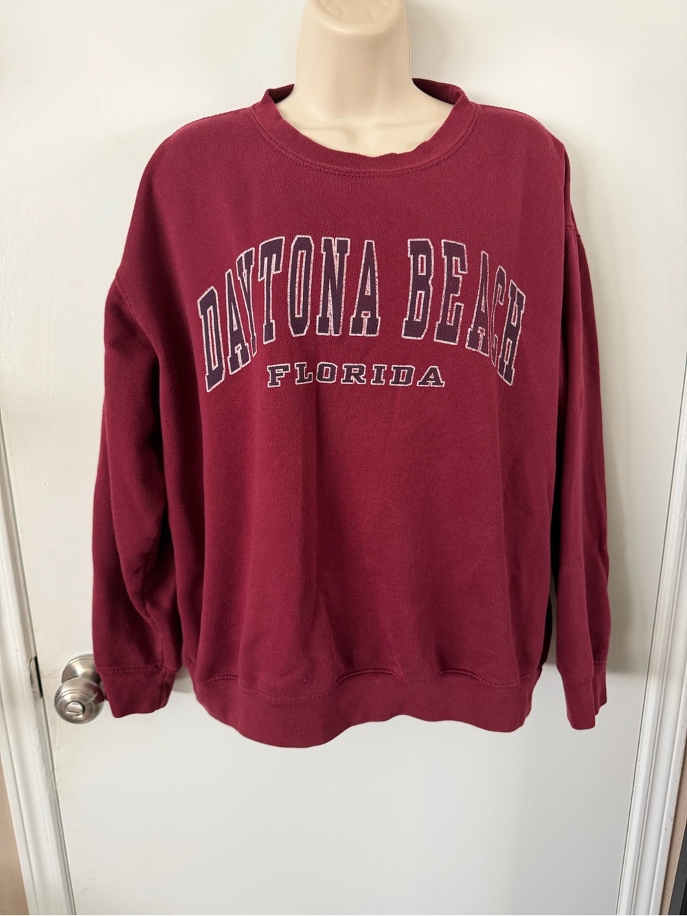 Daytona Beach Florida Crewneck Sweatshirt - L